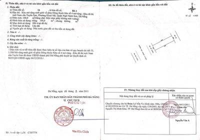 Bán đất nền 100m² tại Ngũ Hành Sơn, Đà Nẵng - Đà Nẵng