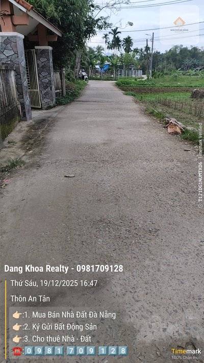 Bán đất nền 800m² tại Hòa Vang, Đà Nẵng - Đà Nẵng