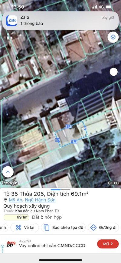 Bán đất nền 69m² 2 phòng ngủ tại Mỹ An, Ngũ Hành Sơn, Đà Nẵng - Thumbnail 2