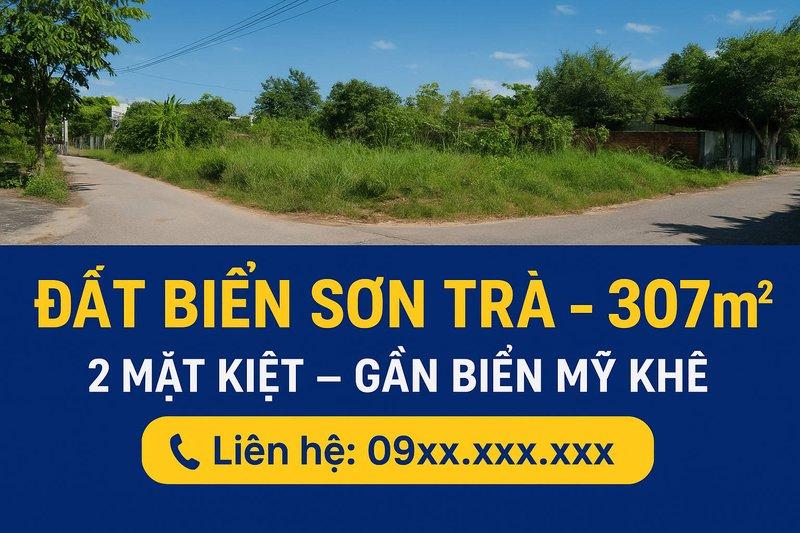 Bán đất nền 307m² tại Sơn Trà, Đà Nẵng - Photo 1