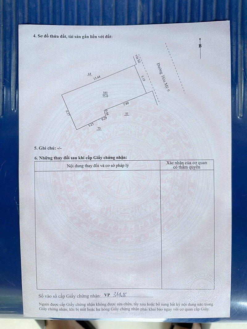 Bán đất nền 75m² tại Liên Chiểu, Đà Nẵng - Photo 1