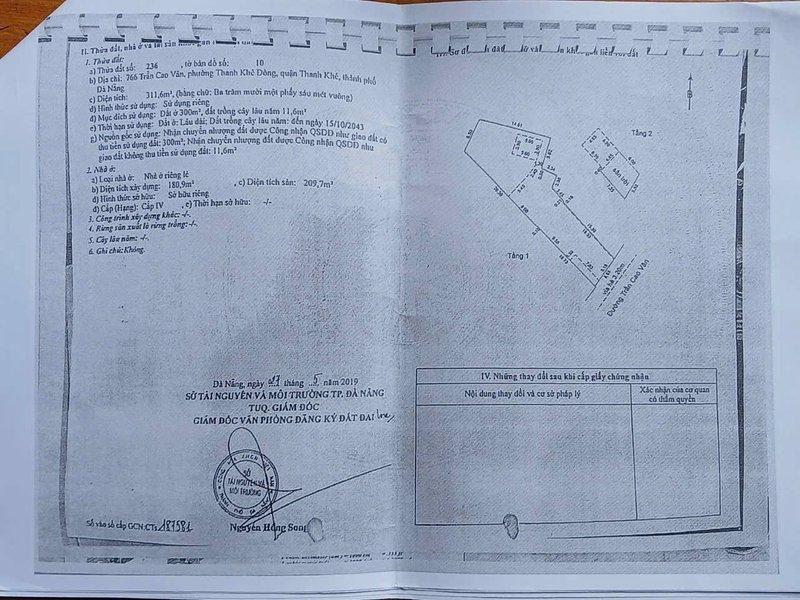 House for sale, 312m², 2 bedrooms, in Thanh Khê Đông, Thanh Khê, Đà Nẵng - Photo 3