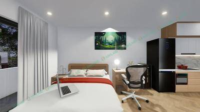 Cho thuê studio, 1 phòng ngủ, Nguyễn Đình Chiểu, Ngũ Hành Sơn, Đà Nẵng - Ngũ Hành Sơn, Đà Nẵng