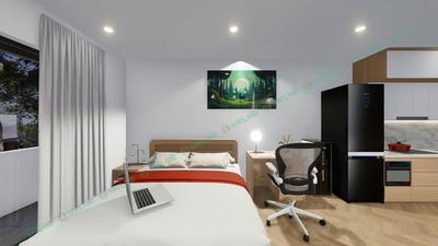 Cho thuê studio, 1 phòng ngủ, Nguyễn Đình Chiểu, Ngũ Hành Sơn, Đà Nẵng - Thumbnail 1