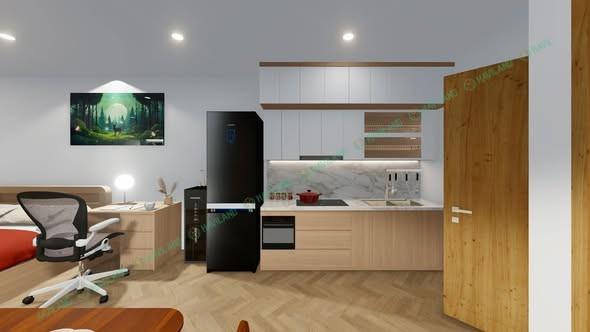 Cho thuê studio, 1 phòng ngủ, Nguyễn Đình Chiểu, Ngũ Hành Sơn, Đà Nẵng - Photo 3