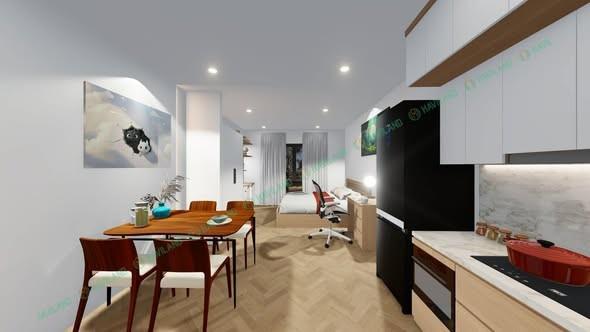 Cho thuê studio, 1 phòng ngủ, Nguyễn Đình Chiểu, Ngũ Hành Sơn, Đà Nẵng - Photo 4