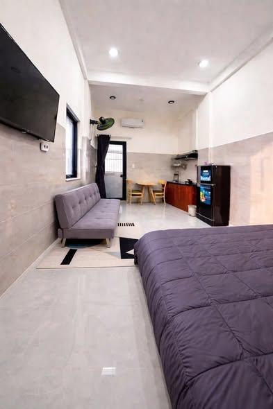 Cho thuê studio, 1 phòng ngủ, Lương Thế Vinh, An Hải, Đà Nẵng - Thumbnail 2