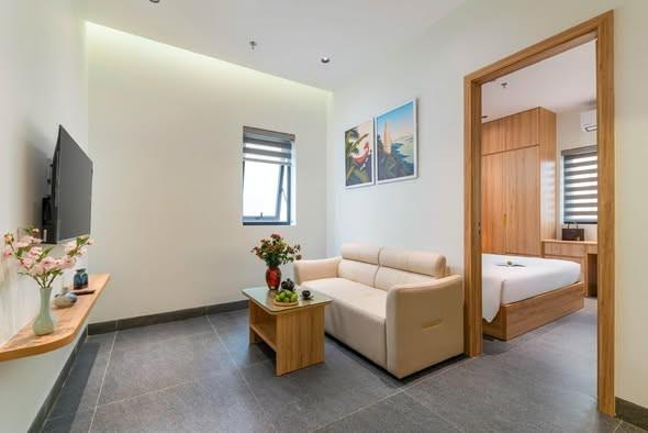 Cho thuê căn hộ, 1 phòng ngủ, 45m², Lý Thánh Tông, An Hải, Đà Nẵng - Photo 1