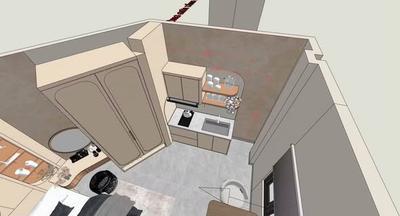 Studio for rent, 1 bedroom, Hải Châu, Đà Nẵng - Thumbnail 2