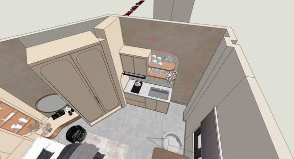 Studio for rent, 1 bedroom, Hải Châu, Đà Nẵng - Photo 2