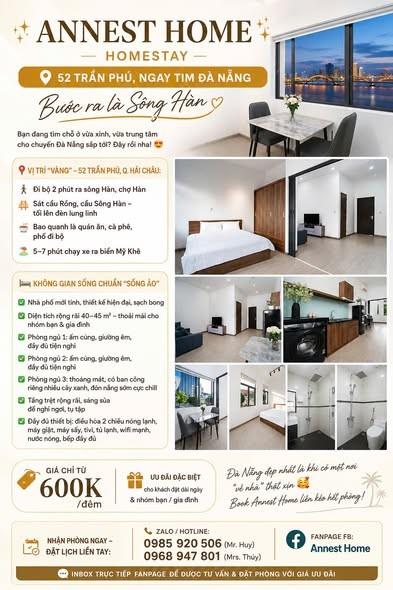 Cho thuê nhà riêng, 45m², 52 Trần Phú, Hải Châu, Đà Nẵng - Photo 2
