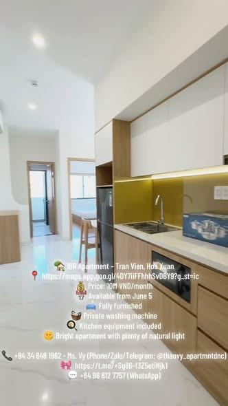 Cho thuê căn hộ, Hòa Xuân, Đà Nẵng - Photo 1