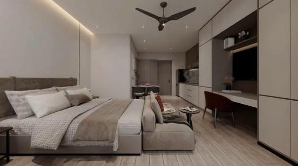 Cho thuê studio, 1 phòng ngủ, Mỹ An 1, Ngũ Hành Sơn, Đà Nẵng - Photo 1