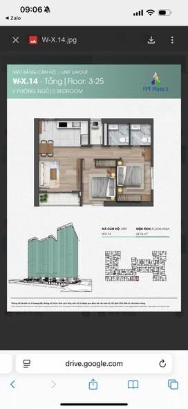 Cho thuê căn hộ, 2 phòng ngủ, 65m², An Hải, Đà Nẵng - Photo 2