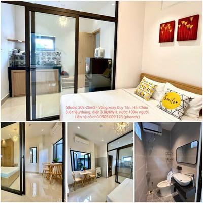 Cho thuê studio, 1 phòng ngủ, An Hải, Đà Nẵng - Thumbnail 1