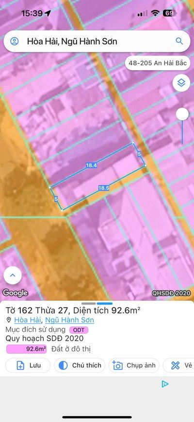 Bán đất nền 278m² tại Hoà Hải, Ngũ Hành Sơn, Đà Nẵng - Thumbnail 4