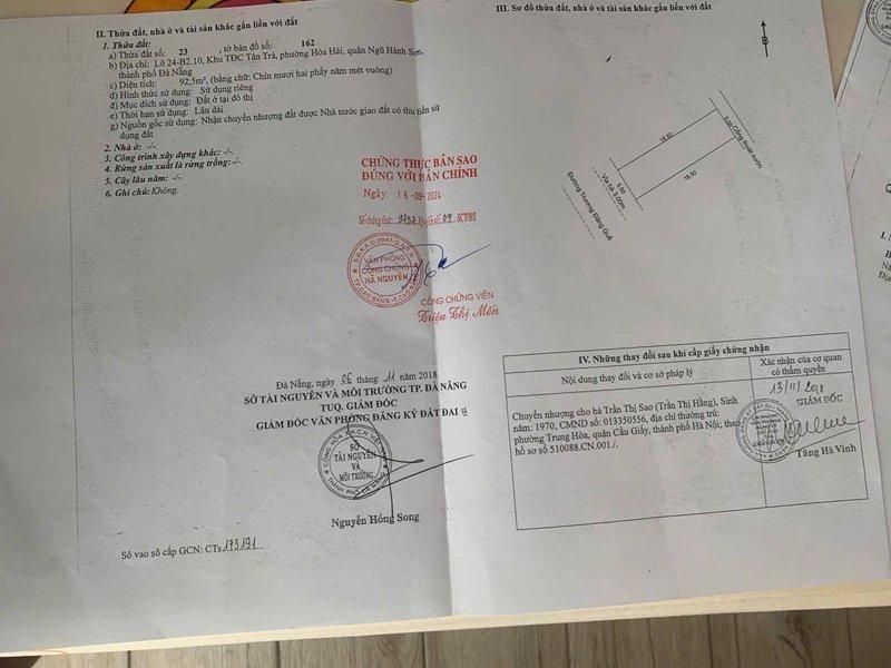 Bán đất nền 278m² tại Hoà Hải, Ngũ Hành Sơn, Đà Nẵng - Photo 6