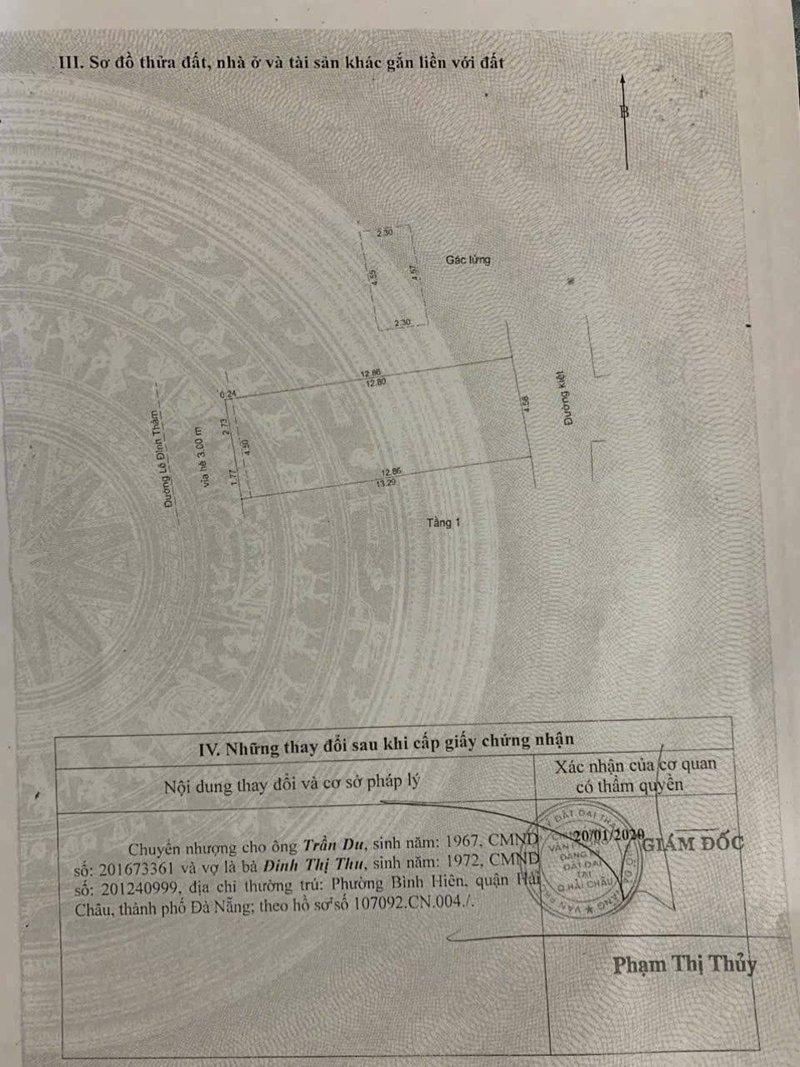 Bán nhà 60m² 5 phòng ngủ tại Hòa Thuận Đông, Hải Châu, Đà Nẵng - Photo 1